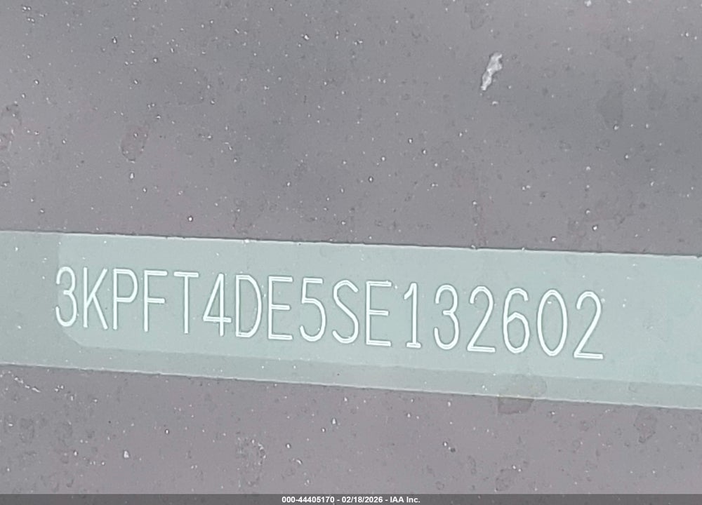 2025 KIA K4 LX VIN: 3KPFT4DE5SE132602