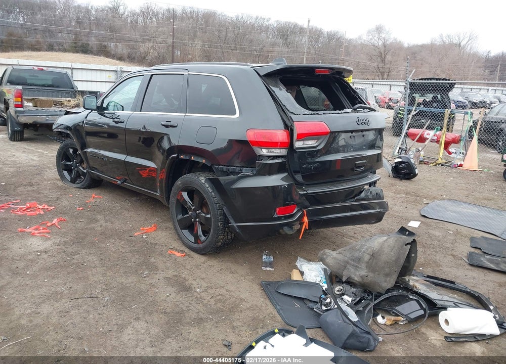 2015 JEEP GRAND CHEROKEE ALTITUDE VIN: 1C4RJFAGXFC775156