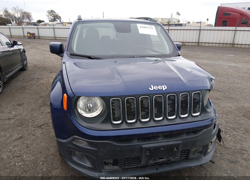 2018 JEEP RENEGADE LATITUDE FWD VIN: ZACCJABH6JPJ10479
