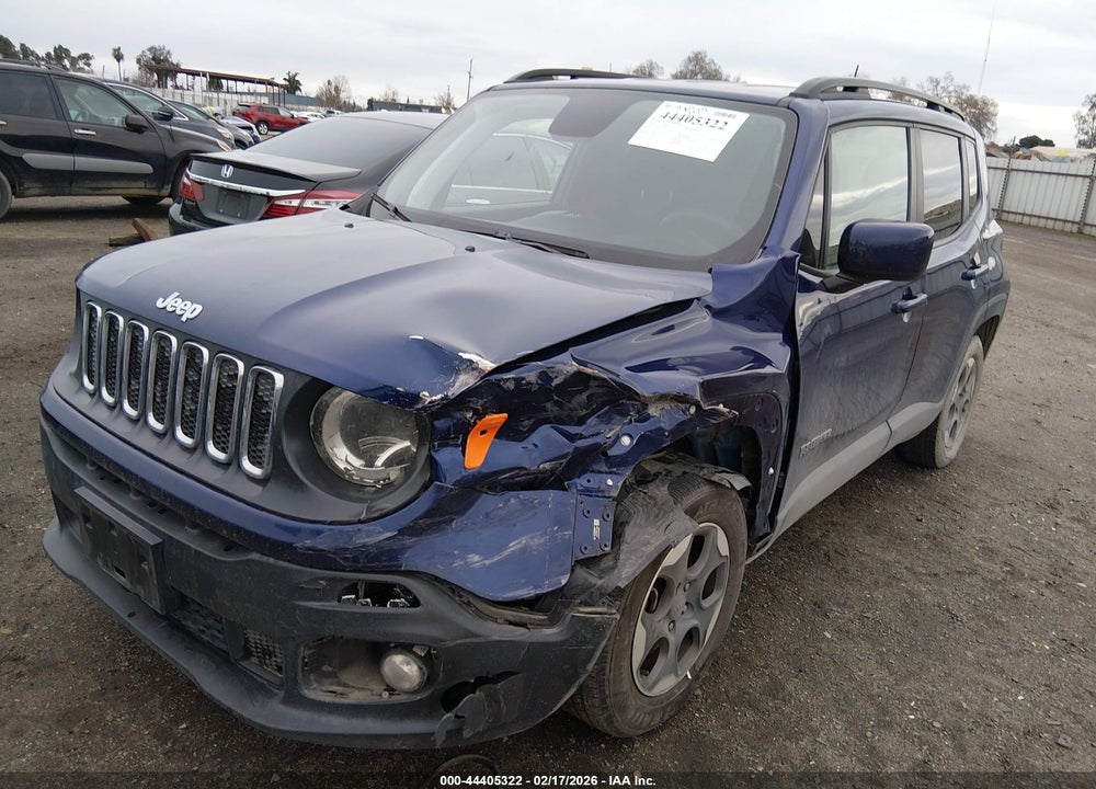 2018 JEEP RENEGADE LATITUDE FWD VIN: ZACCJABH6JPJ10479