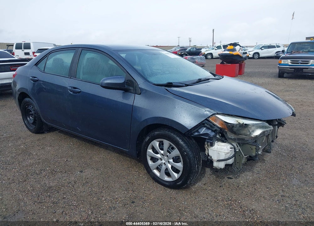 2016 TOYOTA COROLLA LE VIN: 5YFBURHE0GP425817