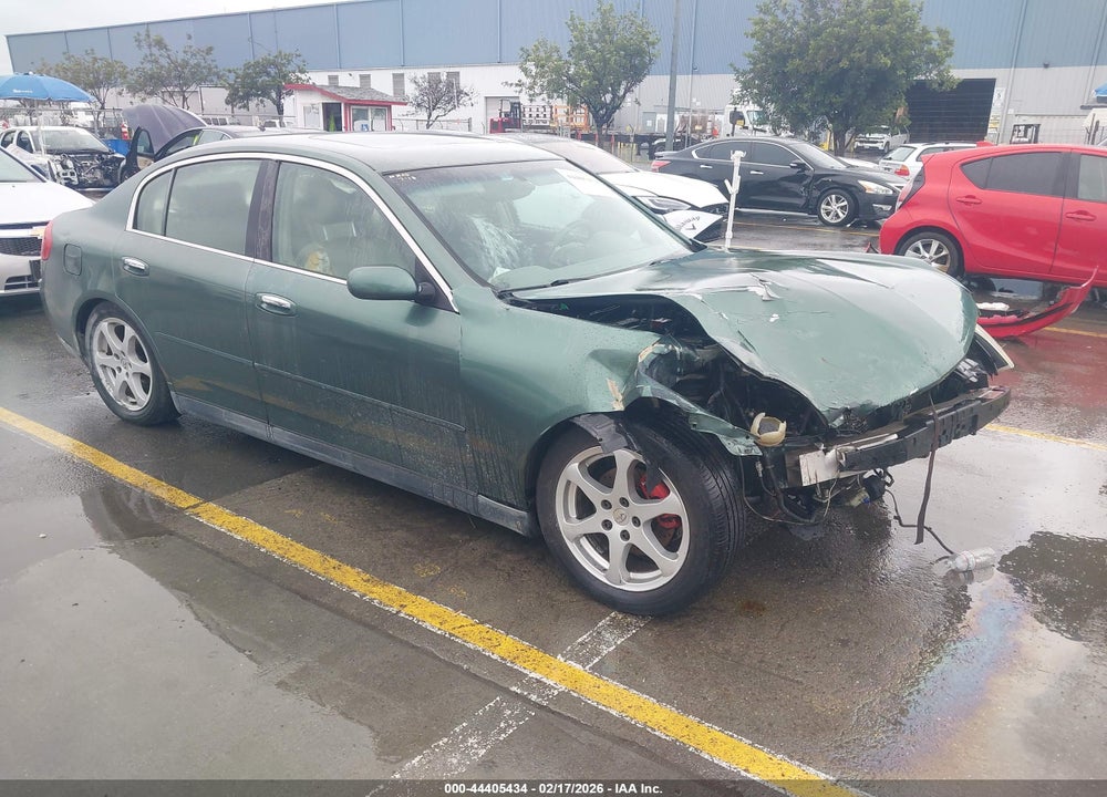 2003 INFINITI G35 BASE W/6 SPEED MANUAL VIN: JNKCV51E93M011743