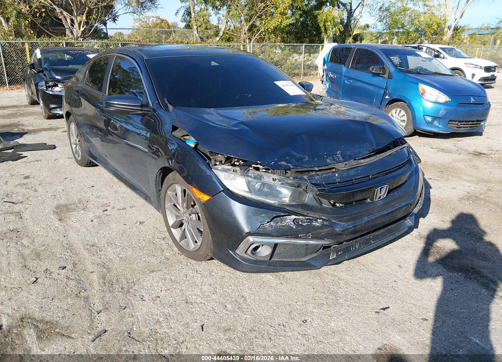 2019 HONDA CIVIC EX VIN: 19XFC1F34KE005768