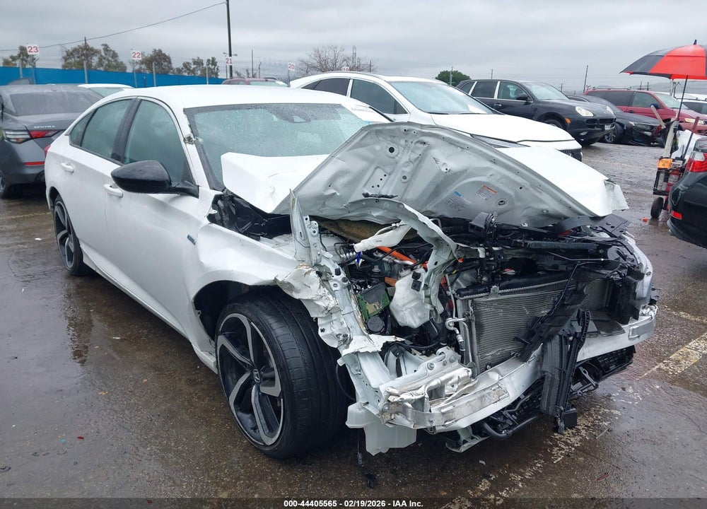 2022 HONDA ACCORD HYBRID SPORT VIN: 1HGCV3F21NA018132