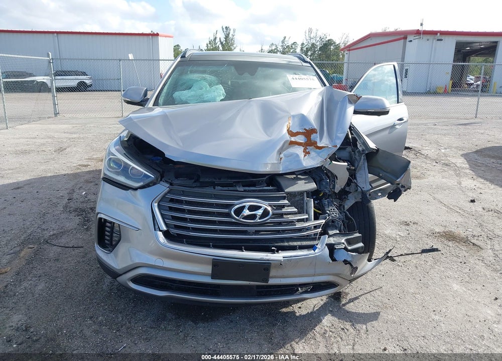 2017 HYUNDAI SANTA FE LIMITED ULTIMATE VIN: KM8SR4HF9HU177600