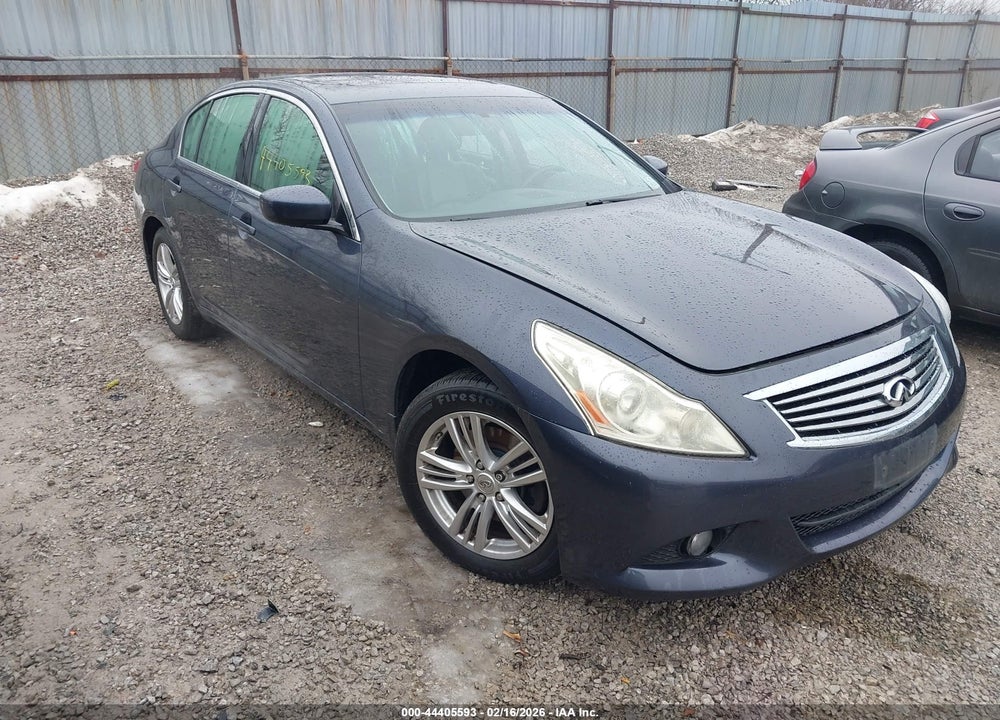 2010 INFINITI G37X VIN: JN1CV6AR8AM456095