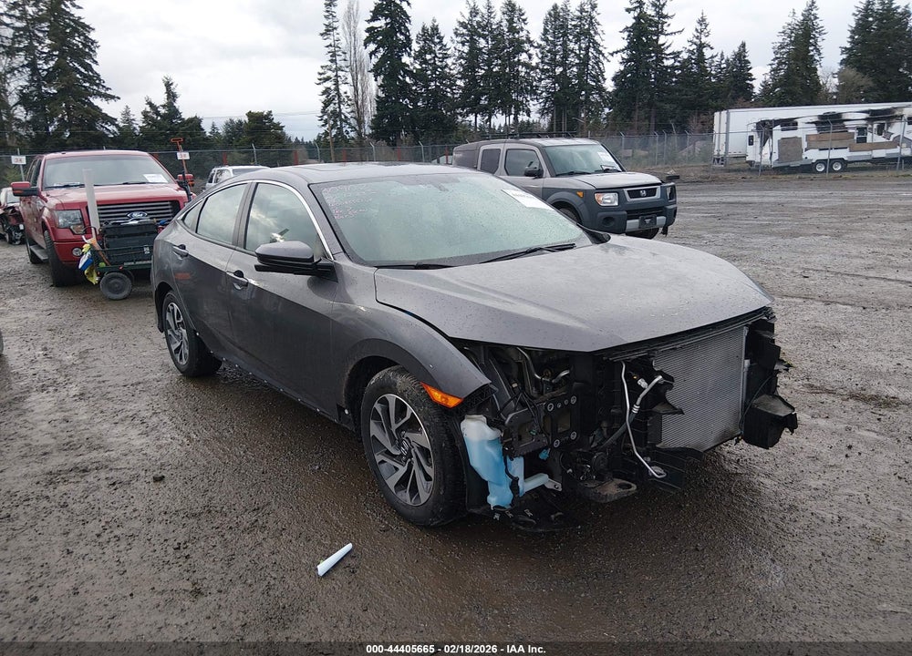 2018 HONDA CIVIC EX VIN: 2HGFC2F7XJH537376