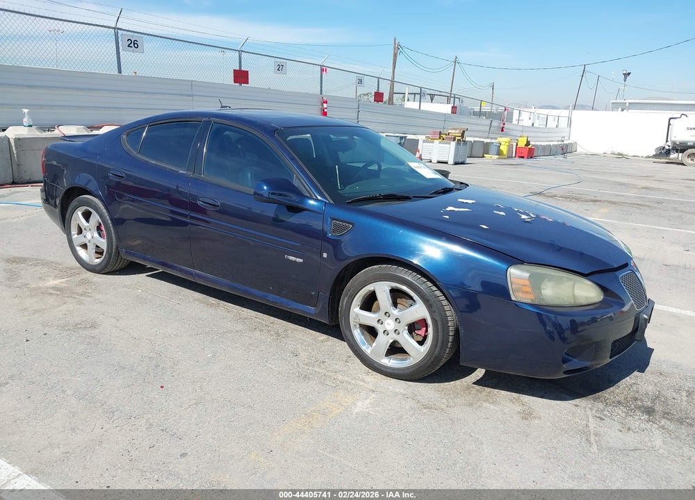 2007 PONTIAC GRAND PRIX GXP VIN: 2G2WC58C671226107