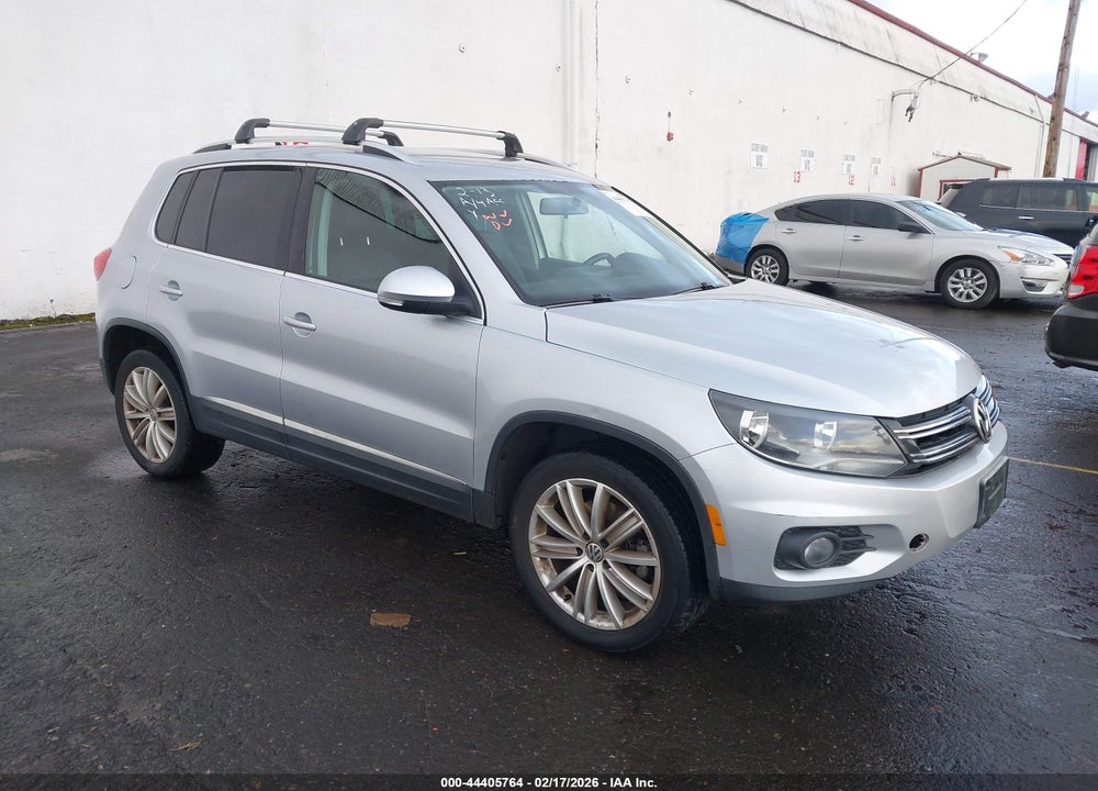 2013 VOLKSWAGEN TIGUAN SE VIN: WVGBV7AX7DW521178