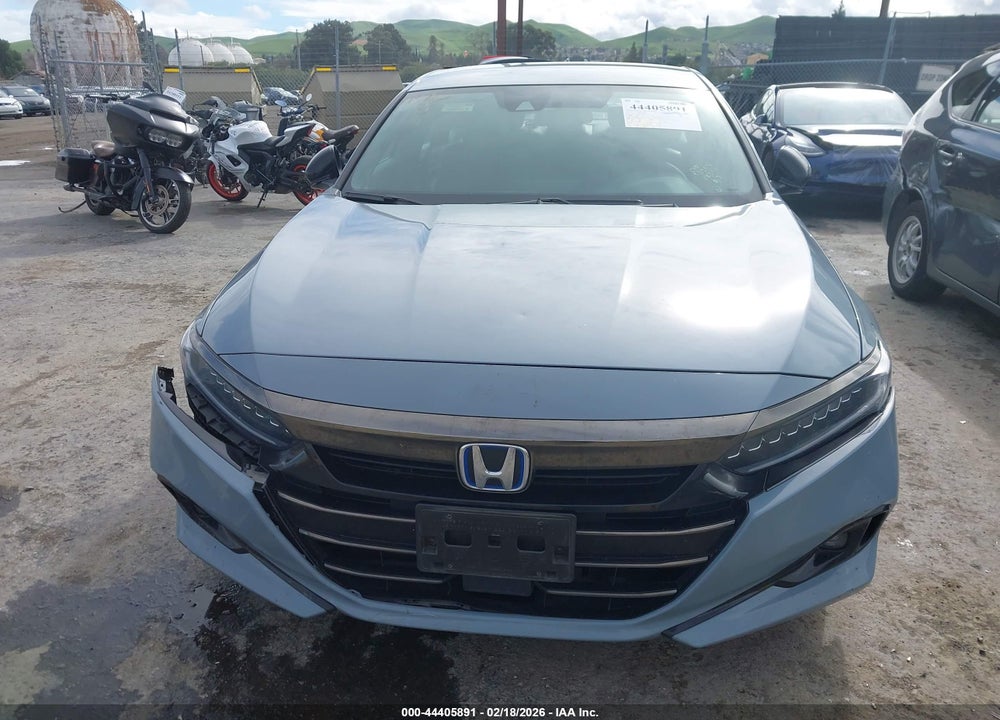 2022 HONDA ACCORD HYBRID SPORT VIN: 1HGCV3F21NA022911