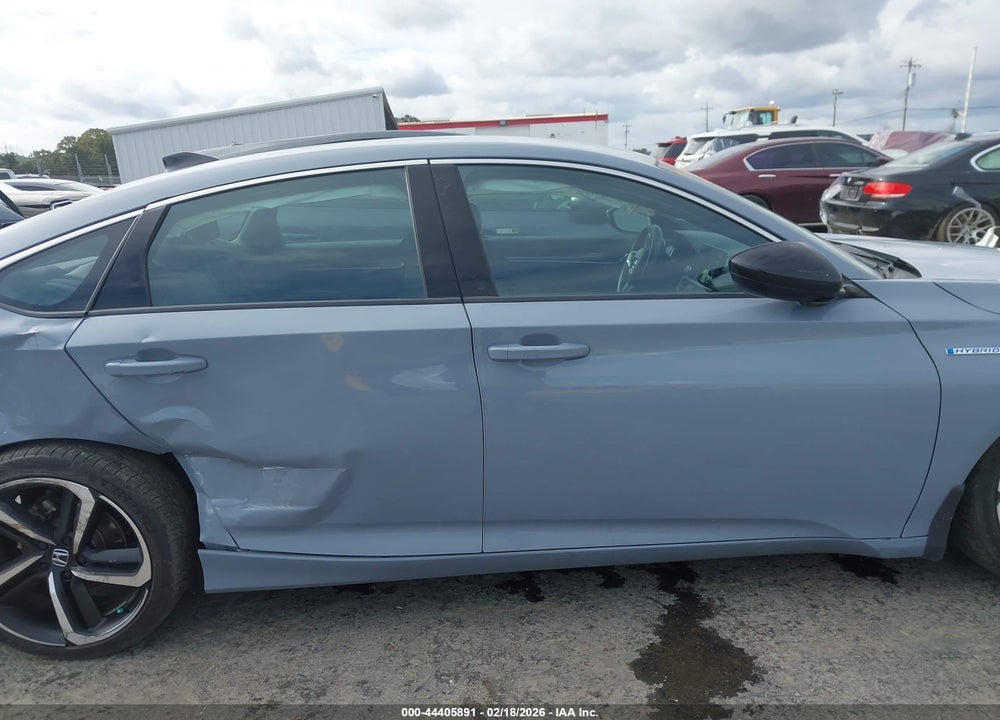 2022 HONDA ACCORD HYBRID SPORT VIN: 1HGCV3F21NA022911