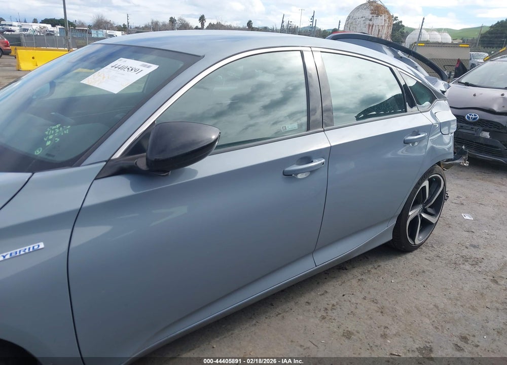2022 HONDA ACCORD HYBRID SPORT VIN: 1HGCV3F21NA022911