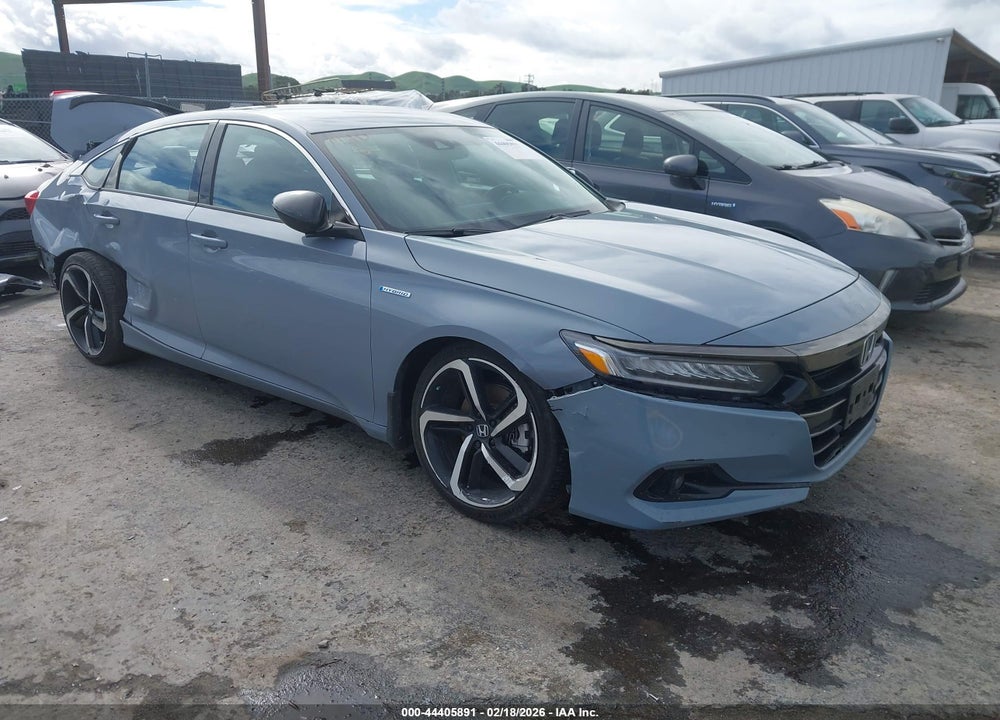 2022 HONDA ACCORD HYBRID SPORT VIN: 1HGCV3F21NA022911