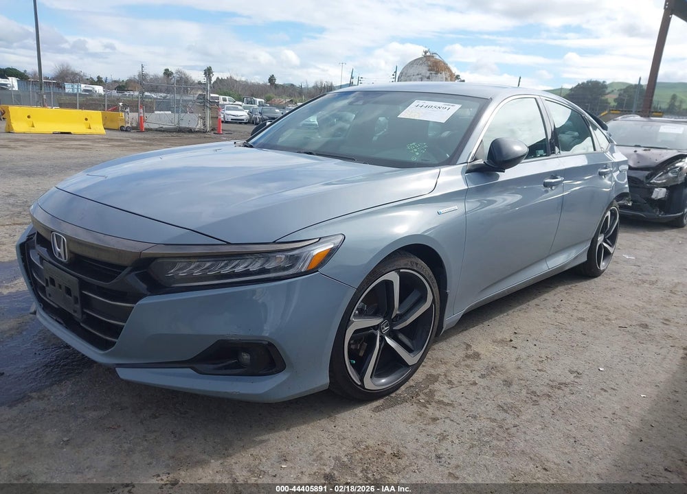 2022 HONDA ACCORD HYBRID SPORT VIN: 1HGCV3F21NA022911