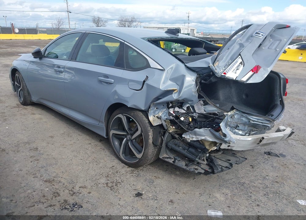 2022 HONDA ACCORD HYBRID SPORT VIN: 1HGCV3F21NA022911