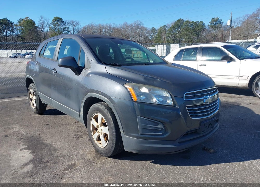 2016 CHEVROLET TRAX 1LS VIN: 3GNCJNSB3GL218234