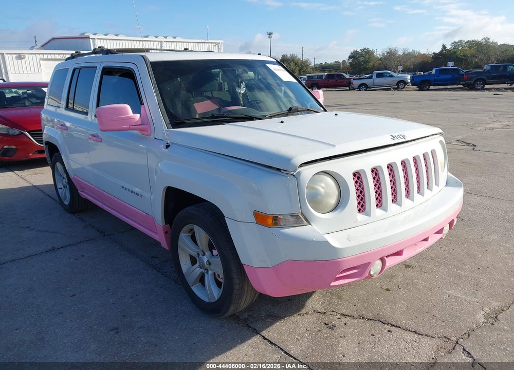 2013 JEEP PATRIOT LATITUDE VIN: 1C4NJPFB5DD102929