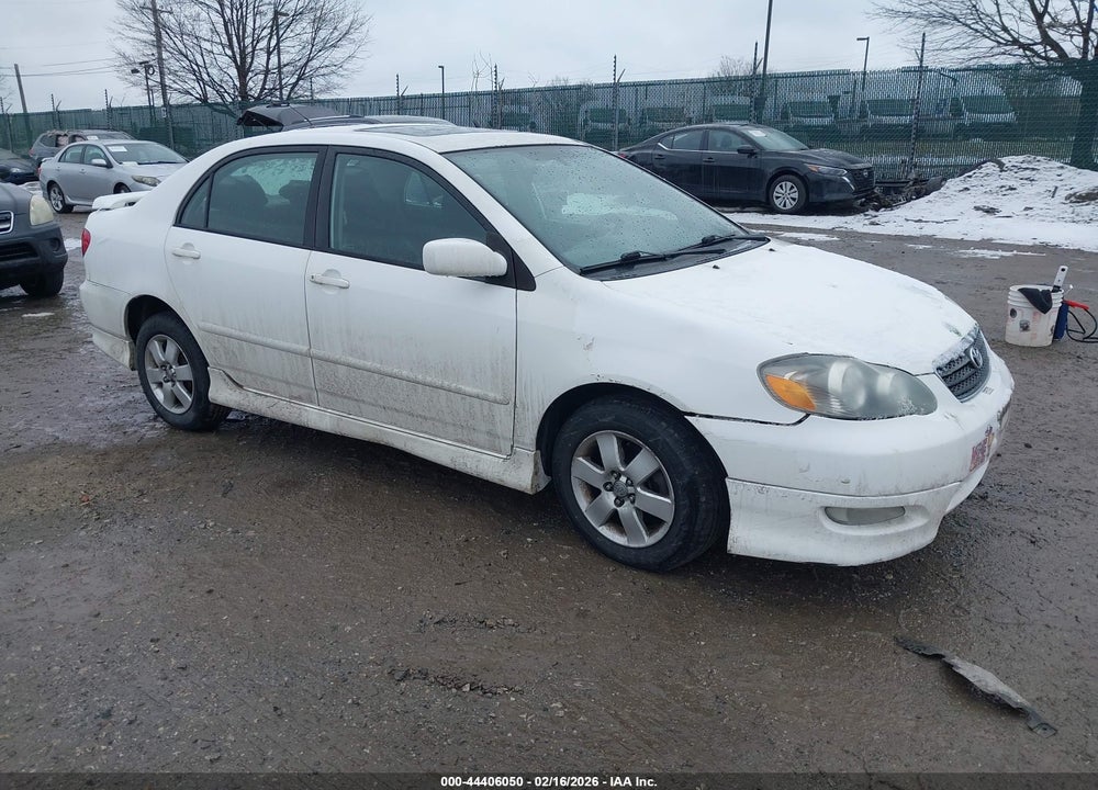 2005 TOYOTA COROLLA S VIN: 2T1BR30E25C499876