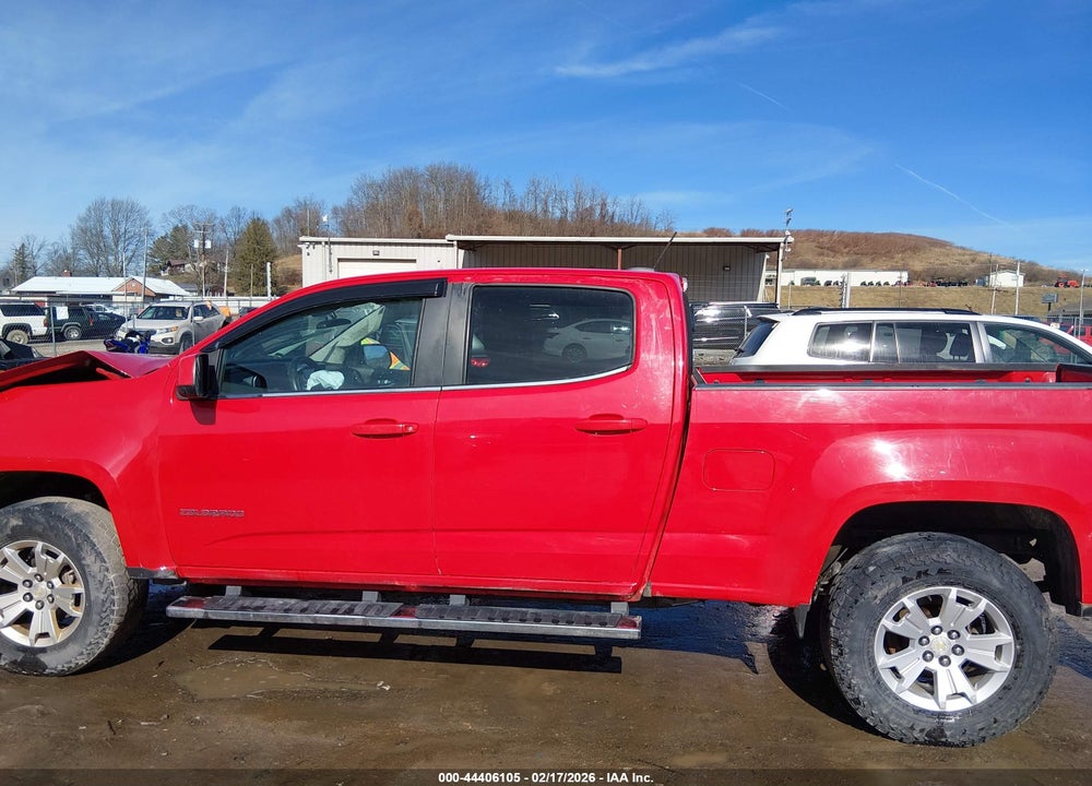 2016 CHEVROLET COLORADO LT VIN: 1GCGTCE38G1139744