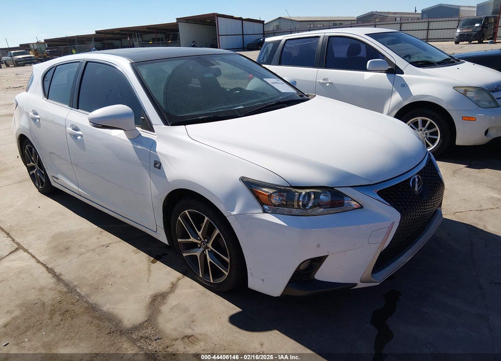 2014 LEXUS CT 200H VIN: JTHKD5BH8E2197958