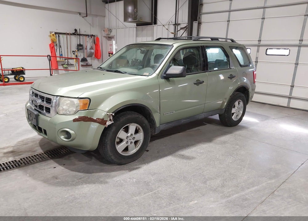 2008 FORD ESCAPE XLS/XLS MANUAL VIN: 1FMCU02Z38KB68613