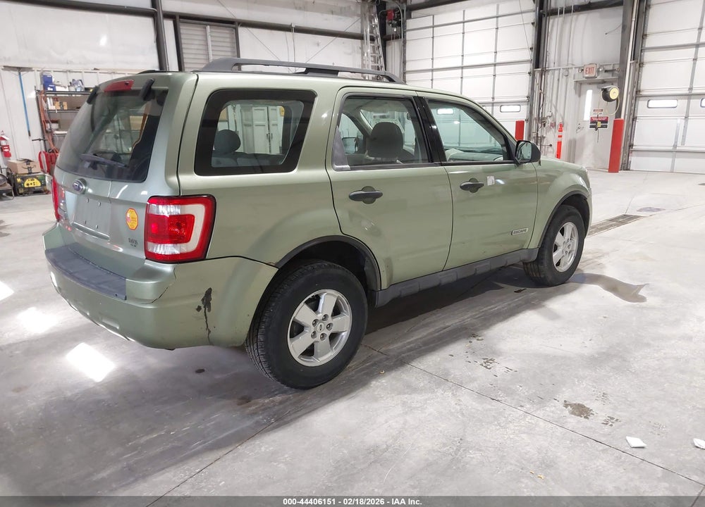 2008 FORD ESCAPE XLS/XLS MANUAL VIN: 1FMCU02Z38KB68613