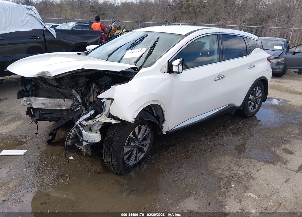 2016 NISSAN MURANO S VIN: 5N1AZ2MG7GN130475