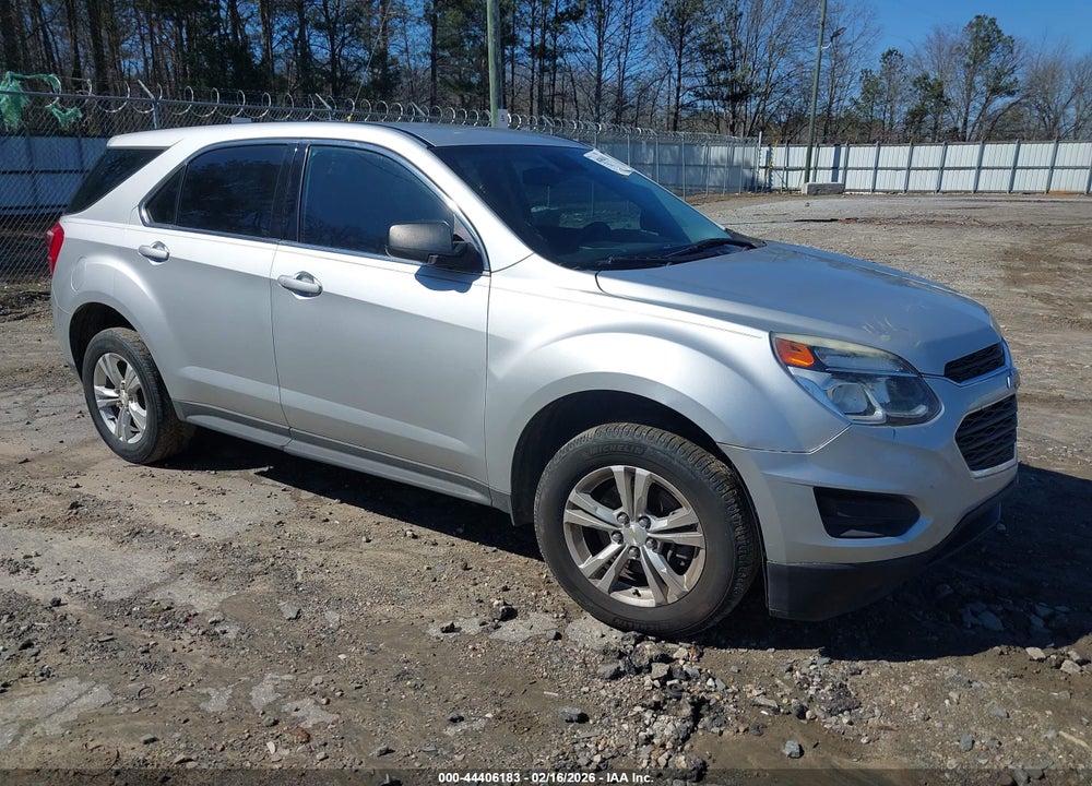 2017 CHEVROLET EQUINOX LS VIN: 2GNALBEK7H1541622