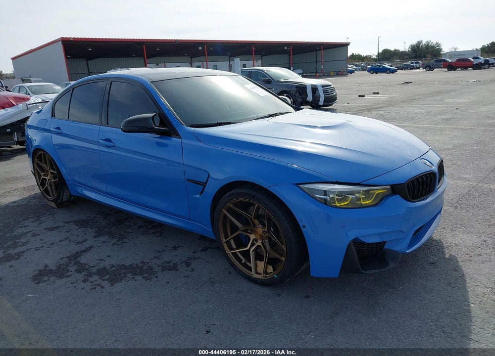 2018 BMW M3 CS VIN: WBS8M9C52J5J78170