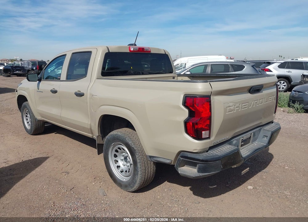 2023 CHEVROLET COLORADO 2WD  SHORT BOX WT VIN: 1GCGSBEC9P1263504