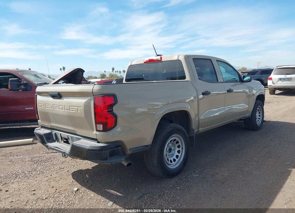 2023 CHEVROLET COLORADO 2WD  SHORT BOX WT VIN: 1GCGSBEC9P1263504