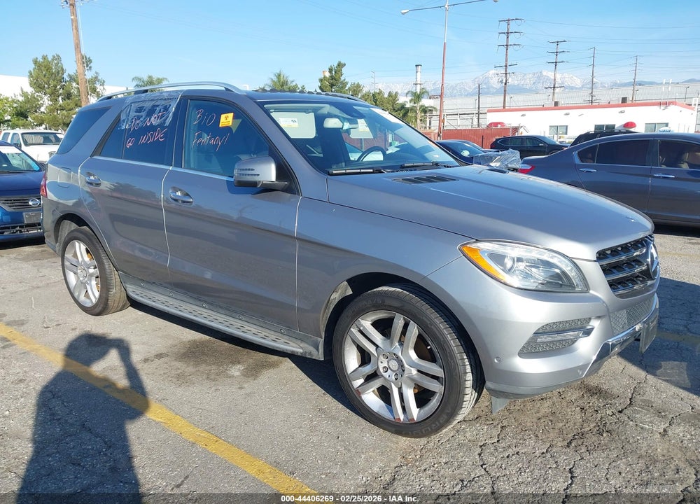 2014 MERCEDES-BENZ ML 350 4MATIC VIN: 4JGDA5HB0EA428620