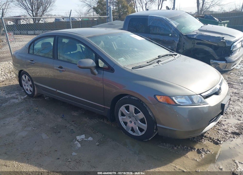 2008 HONDA CIVIC LX VIN: 1HGFA16538L102016