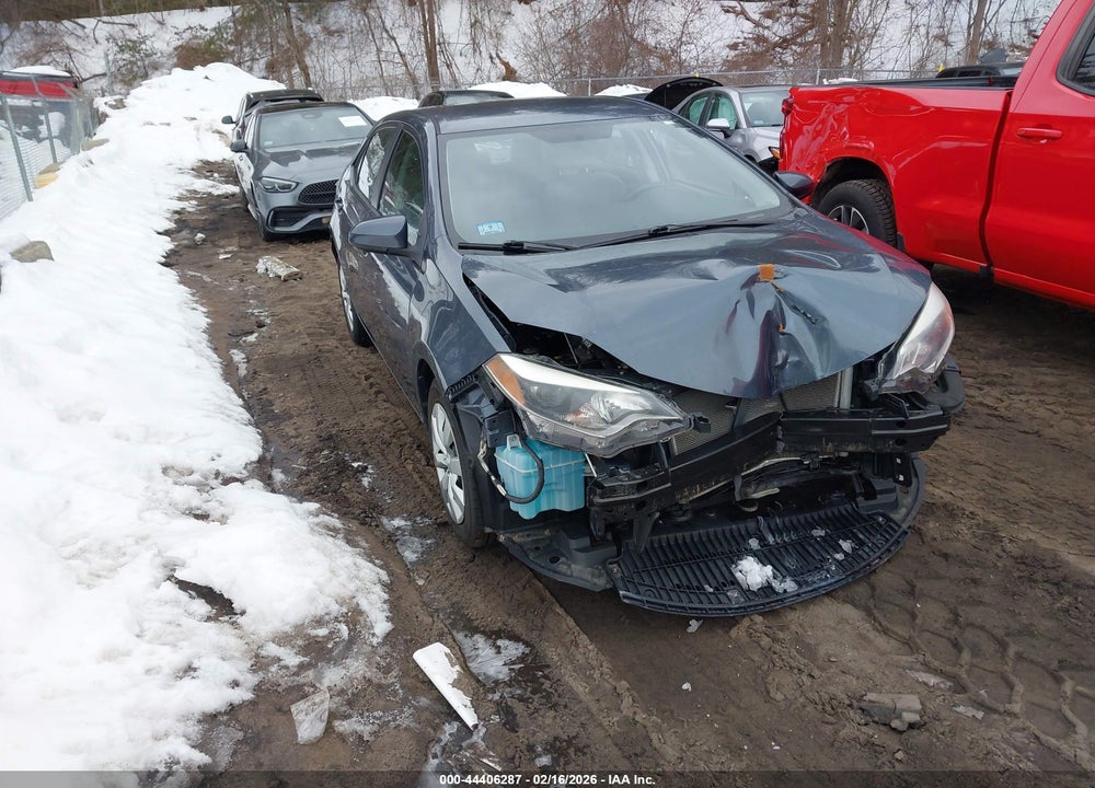 2014 TOYOTA COROLLA LE VIN: 2T1BURHE4EC112167