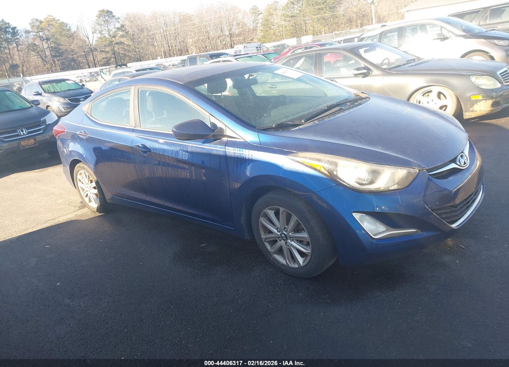 2015 HYUNDAI ELANTRA SE VIN: 5NPDH4AE9FH598015