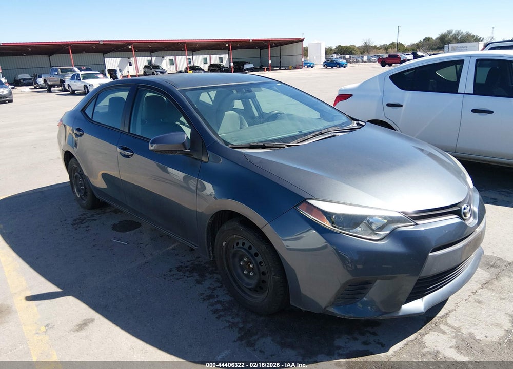 2014 TOYOTA COROLLA LE VIN: 5YFBURHE9EP152437