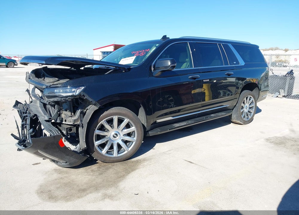 2021 CADILLAC ESCALADE ESV 2WD PREMIUM LUXURY PLATINUM VIN: 1GYS3MKL0MR420416