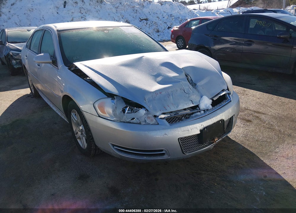 2013 CHEVROLET IMPALA LT VIN: 2G1WB5E36D1116245