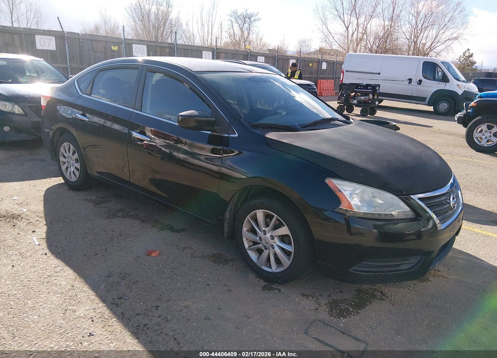 2013 NISSAN SENTRA S VIN: 3N1AB7AP8DL767125