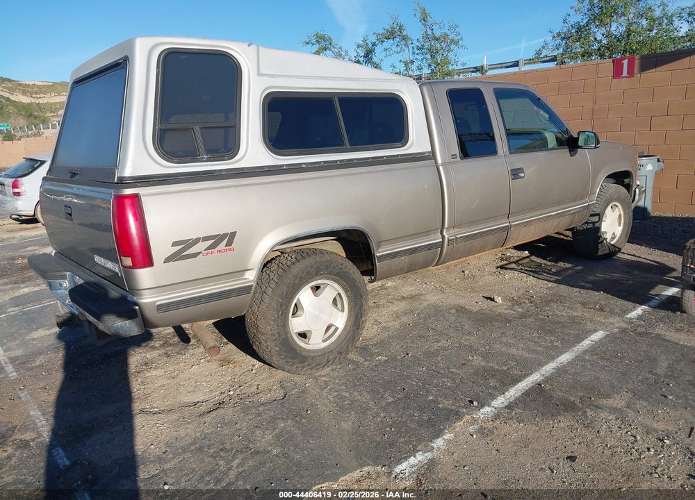 1998 CHEVROLET K1500 FLEETSIDE VIN: 1GCEK19R1WR140120