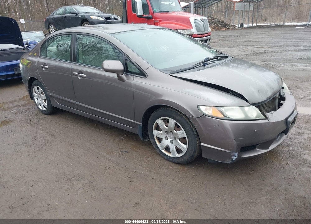 2010 HONDA CIVIC LX VIN: 2HGFA1F55AH576407