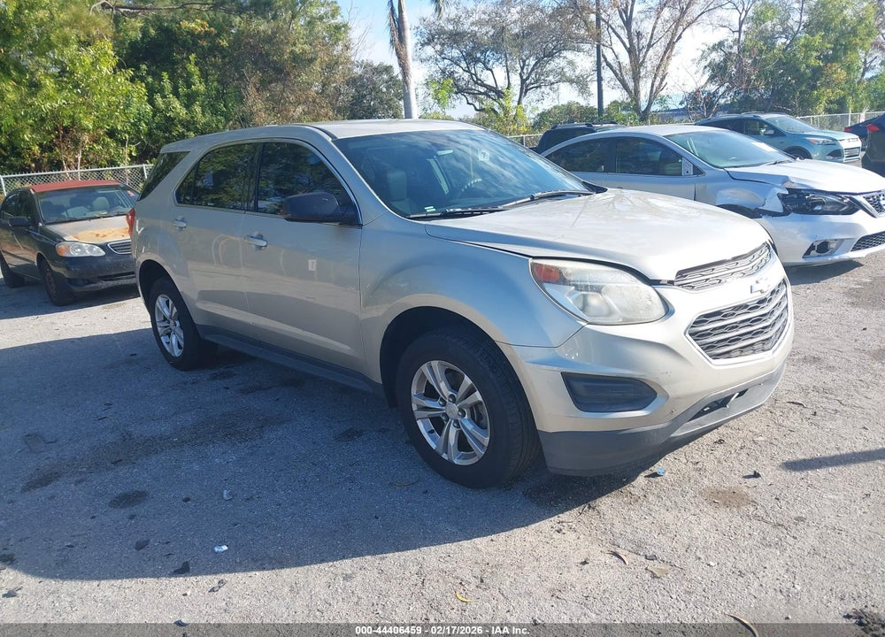 2016 CHEVROLET EQUINOX LS VIN: 2GNALBEK2G1173333