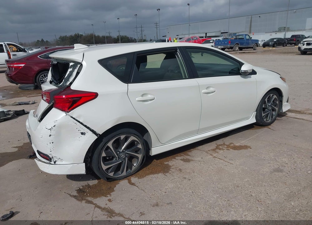 2018 TOYOTA COROLLA IM VIN: JTNKARJE1JJ565790