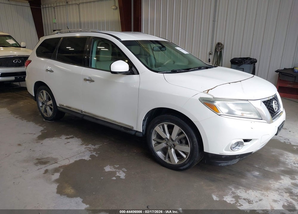 2013 NISSAN PATHFINDER PLATINUM VIN: 5N1AR2MM6DC639471