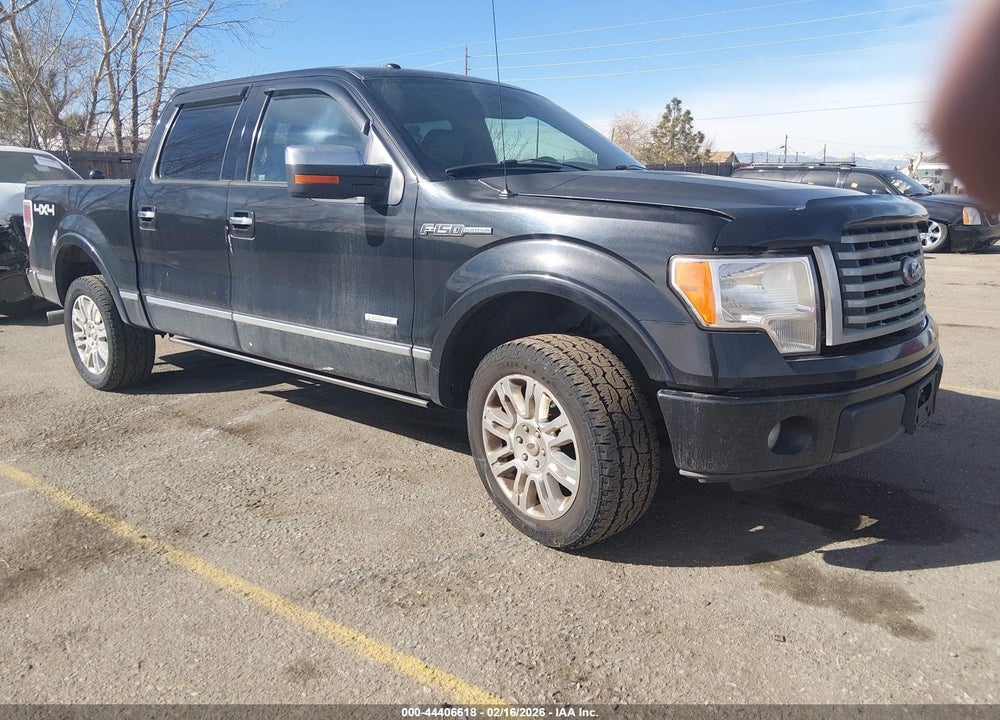 2011 FORD F-150 PLATINUM VIN: 1FTFW1ET5BFA60485