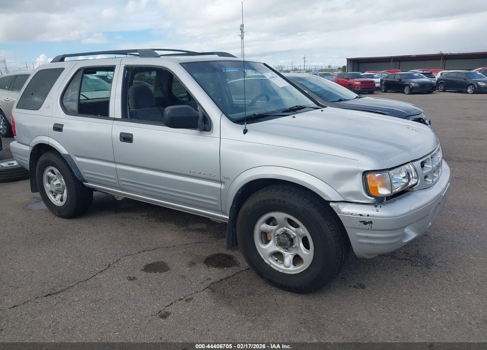 2001 ISUZU RODEO LS 3.2L/LS 3.2L V6/LSE 3.2L V6/S/S 3.2L V6 VIN: 4S2DM58W914321884