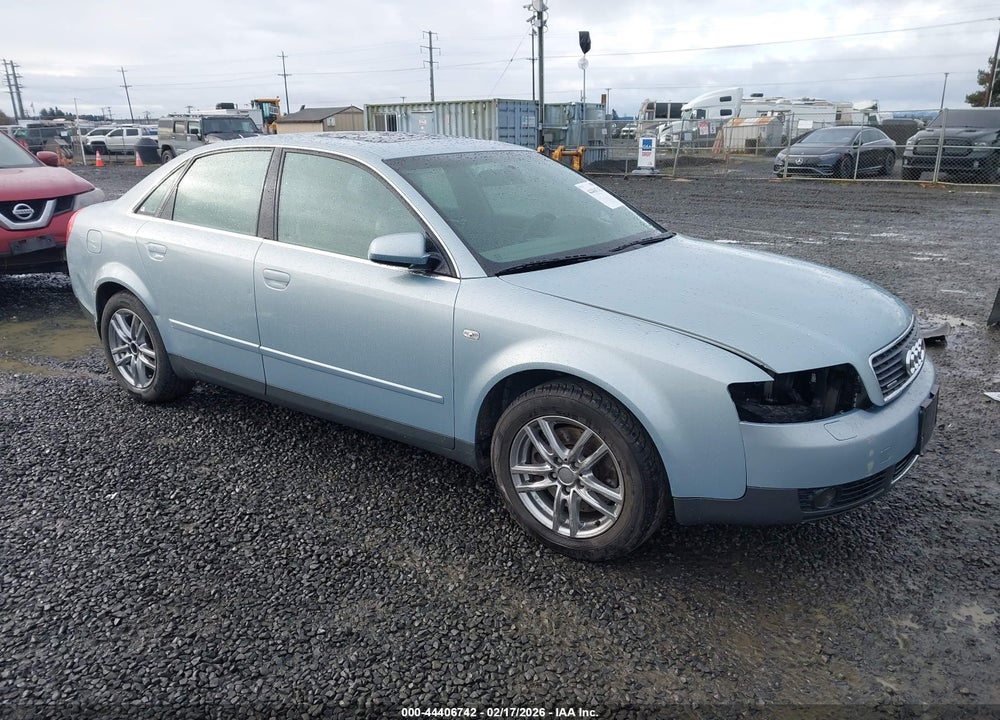 2003 AUDI A4 3.0 VIN: WAULT68E53A370184