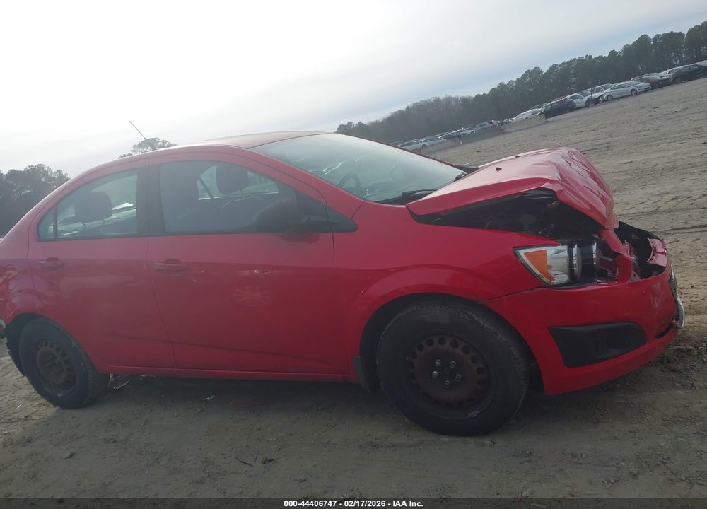 2014 CHEVROLET SONIC LS AUTO VIN: 1G1JA5SH4E4243756