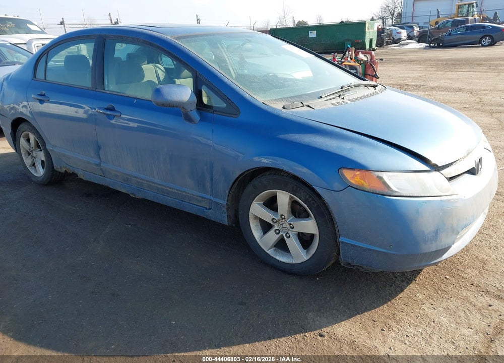 2007 HONDA CIVIC EX VIN: 1HGFA16897L037312