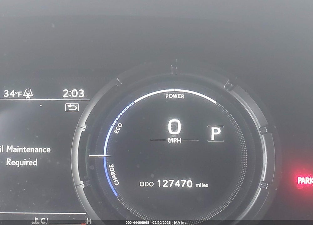 2020 LEXUS UX 250H F SPORT VIN: JTHE9JBH4L2034907